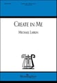 Create in Me SATB choral sheet music cover